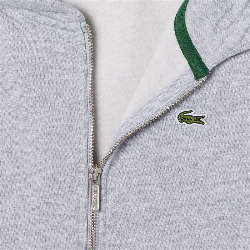 Lacoste Boys Hoodie Argent Chine