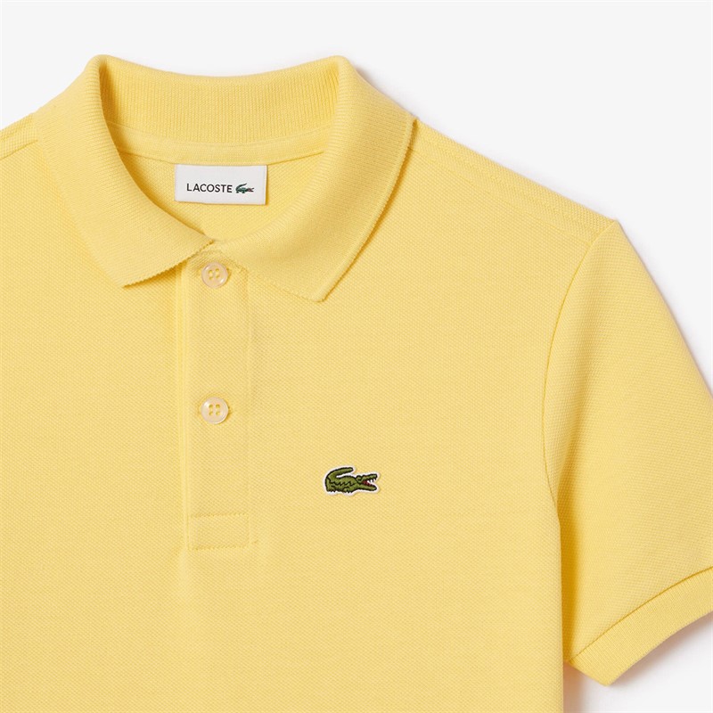 Lacoste Boys Polo Shirt Jaune
