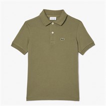 Lacoste Boys Polo Shirt Kaki
