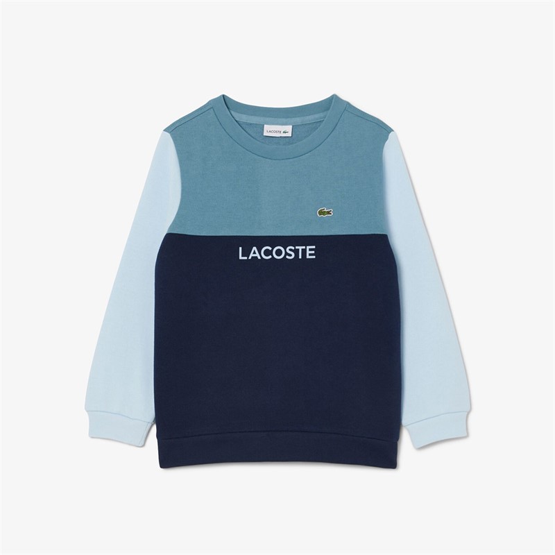Lacoste Boys Sweatshirt Calcaire/Ruisseau/Marine Calcaire/Ruisseau-Marine - Size 4Y