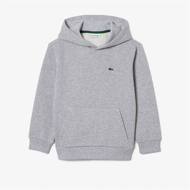 Lacoste Boys Hoodie Argent Chine
