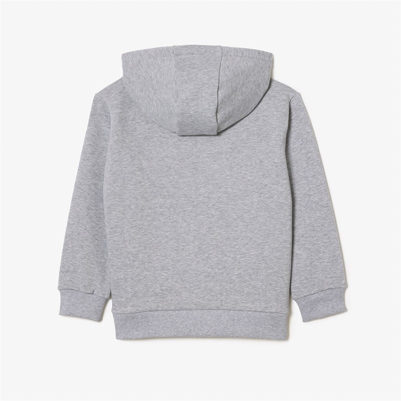 Lacoste Boys Hoodie Argent Chine
