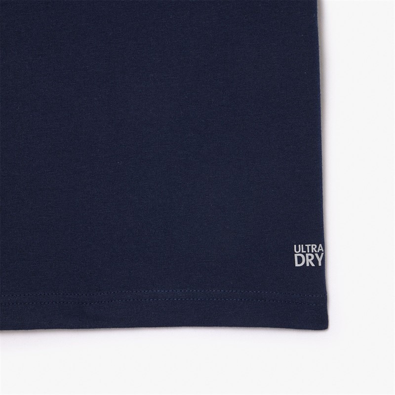 Lacoste Boys T-Shirt Marine/Blanc