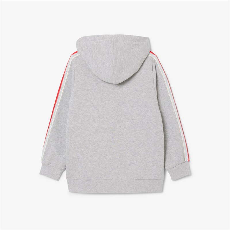 Lacoste Boys Hoodie Argent Chine