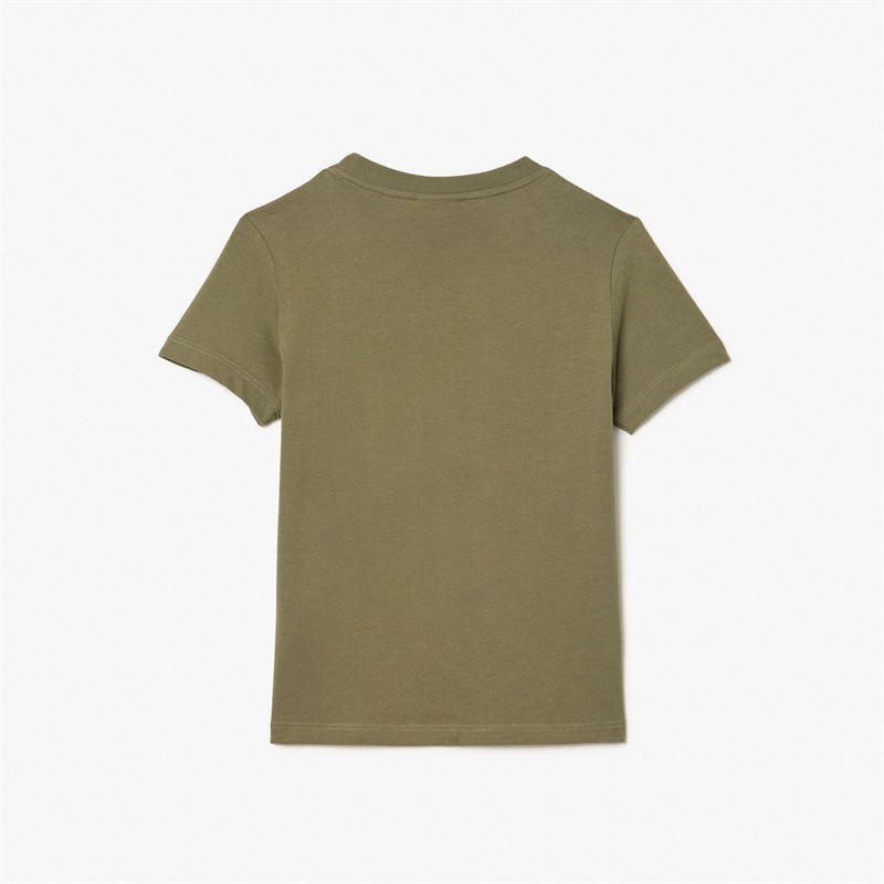 Lacoste Boys T-Shirt Khaki Kaki