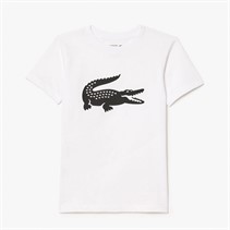 Lacoste Boys T-Shirt Blanc/Noir