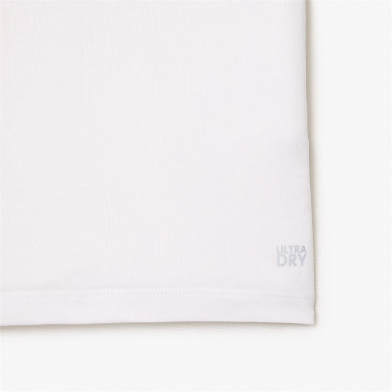 Lacoste Boys T-Shirt Blanc/Noir