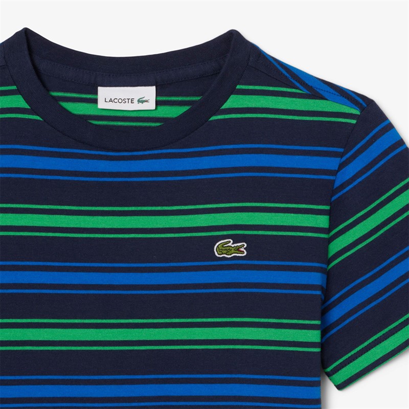 Lacoste Boys T-Shirt Marine/Calathea/Gitane Marine/Calathea-Gitane