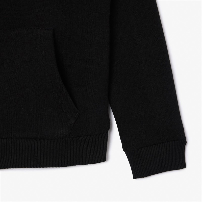 Lacoste Boys Hoodie Noir