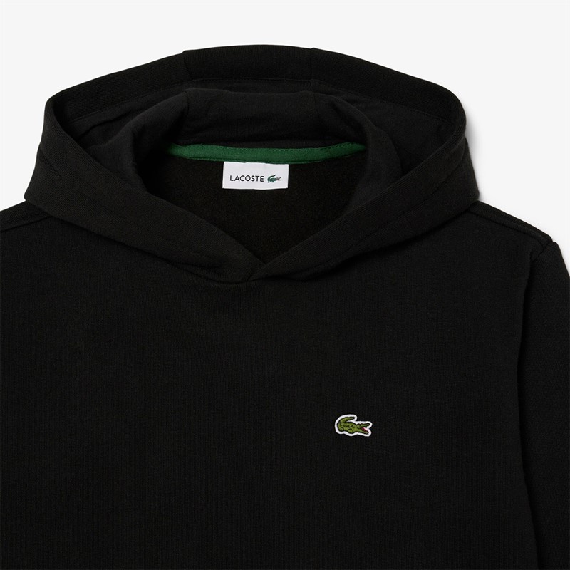 Lacoste Boys Hoodie Noir