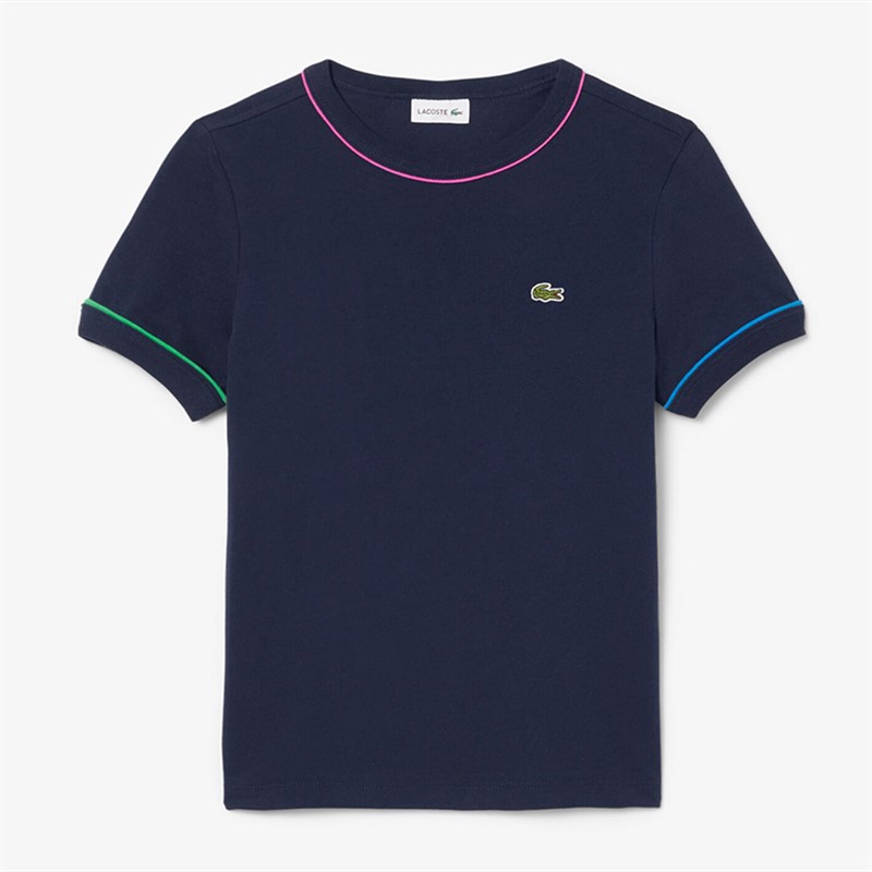 Lacoste Boys T-Shirt Marine/Multico