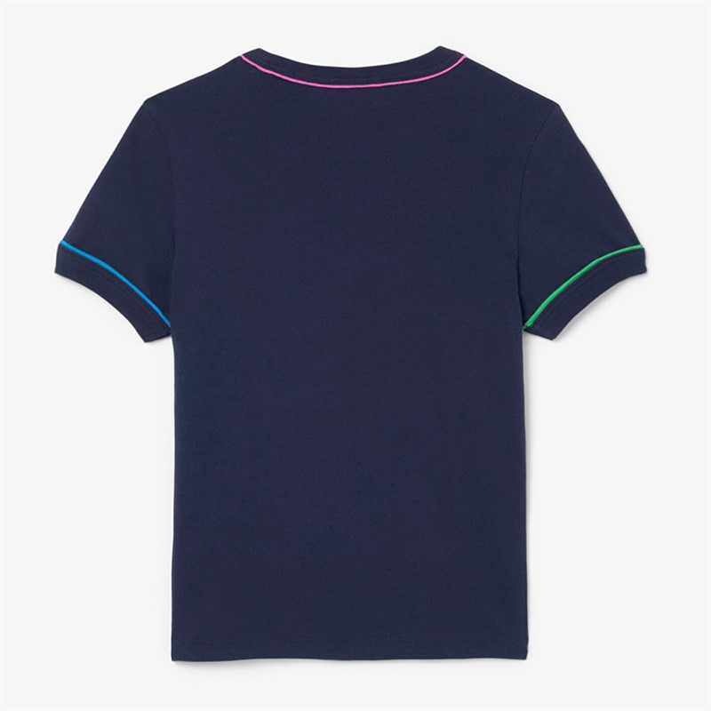Lacoste Boys T-Shirt Marine/Multico