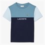 Lacoste Boys T-Shirt Calcaire/Ruisseau/Marine Calcaire/Ruisseau-Marine
