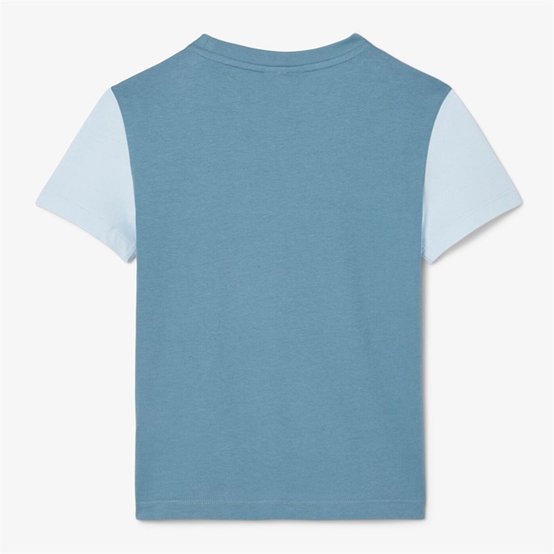 Lacoste Boys T-Shirt Calcaire/Ruisseau/Marine Calcaire/Ruisseau-Marine