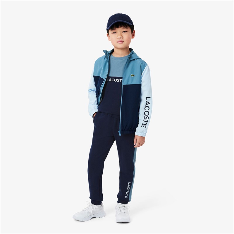 Lacoste Boys T-Shirt Calcaire/Ruisseau/Marine Calcaire/Ruisseau-Marine