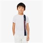 Lacoste Boys T-Shirt Blanc/Marine/Grenadine Blanc/Marine-Grenadine