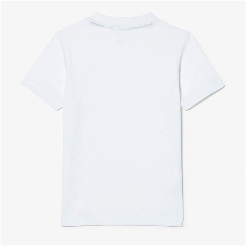 Lacoste Boys T-Shirt Blanc