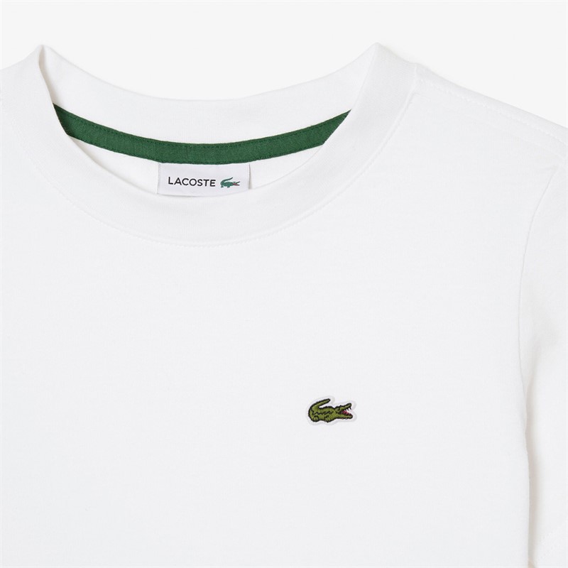 Lacoste Boys T-Shirt Blanc