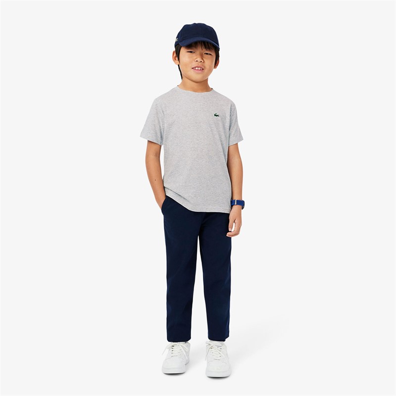 Lacoste Boys T-Shirt Argent Chine