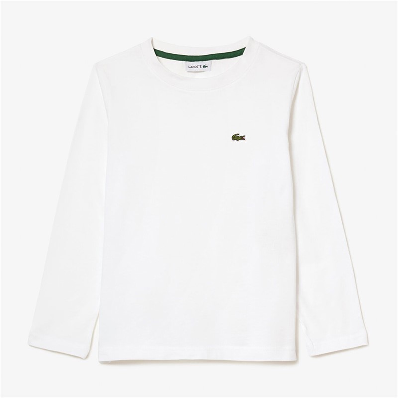 Lacoste Boys Tops Blanc