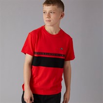 Lacoste Boys T-Shirt Grenadine/Noir