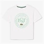 Lacoste Boys T-Shirt Blanc/Liamone