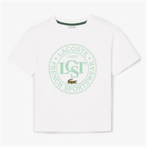 Lacoste Boys T-Shirt Blanc/Liamone