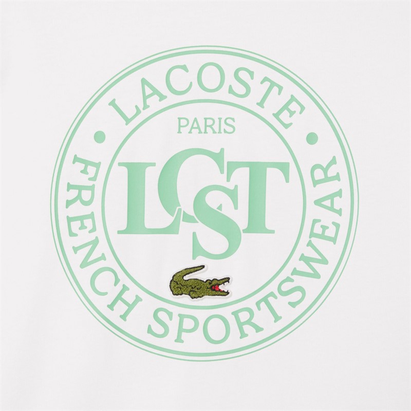 Lacoste Boys T-Shirt Blanc/Liamone