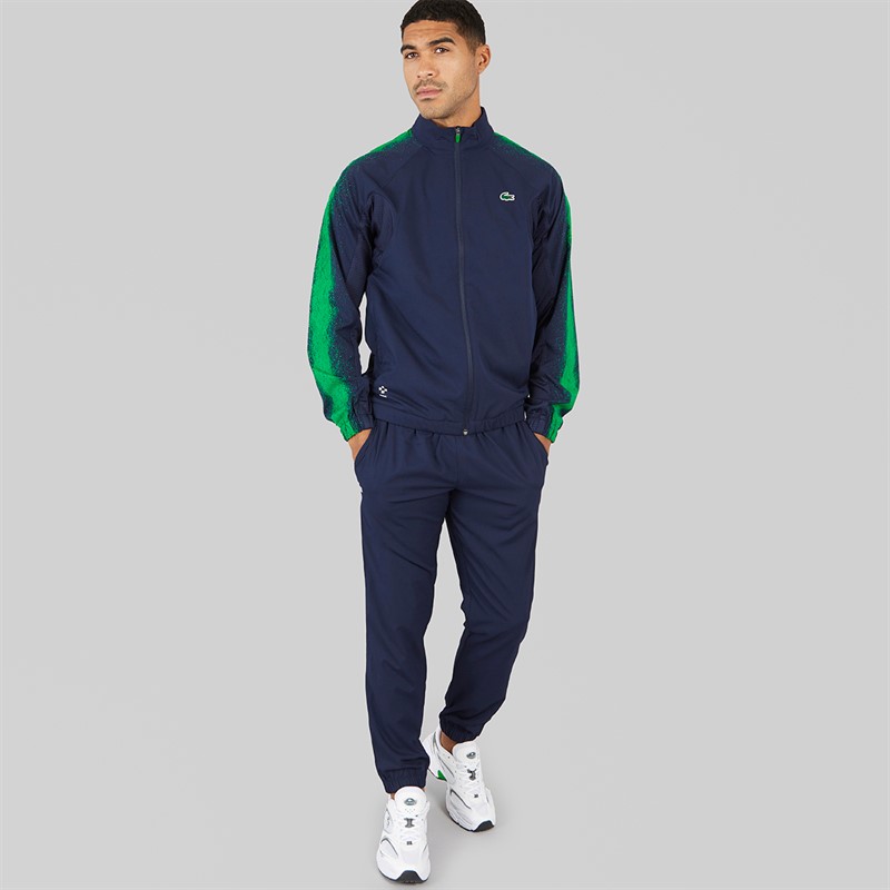 Lacoste Mens Tracksuit Navy Blue/Calathea