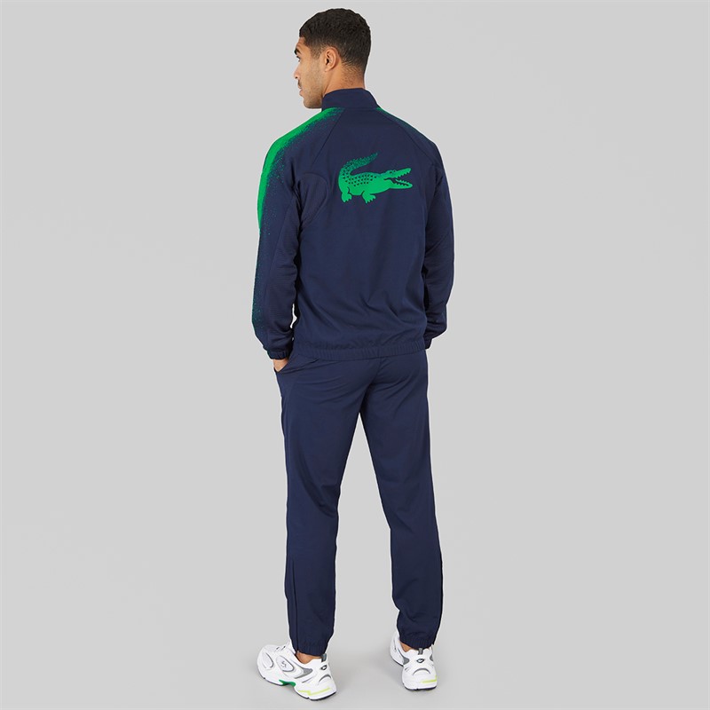 Lacoste Mens Tracksuit Navy Blue/Calathea