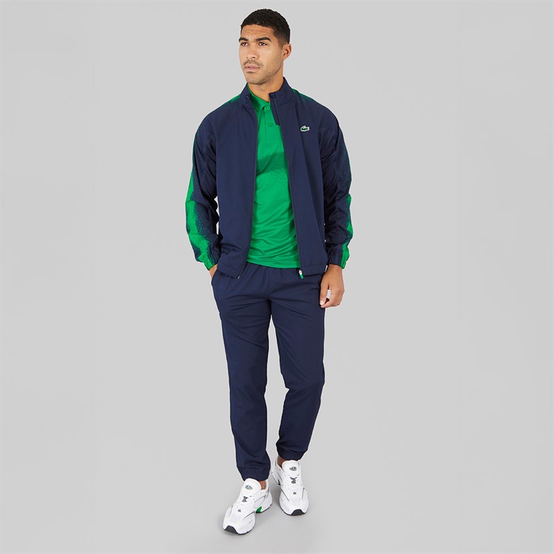 Lacoste Mens Tracksuit Navy Blue/Calathea