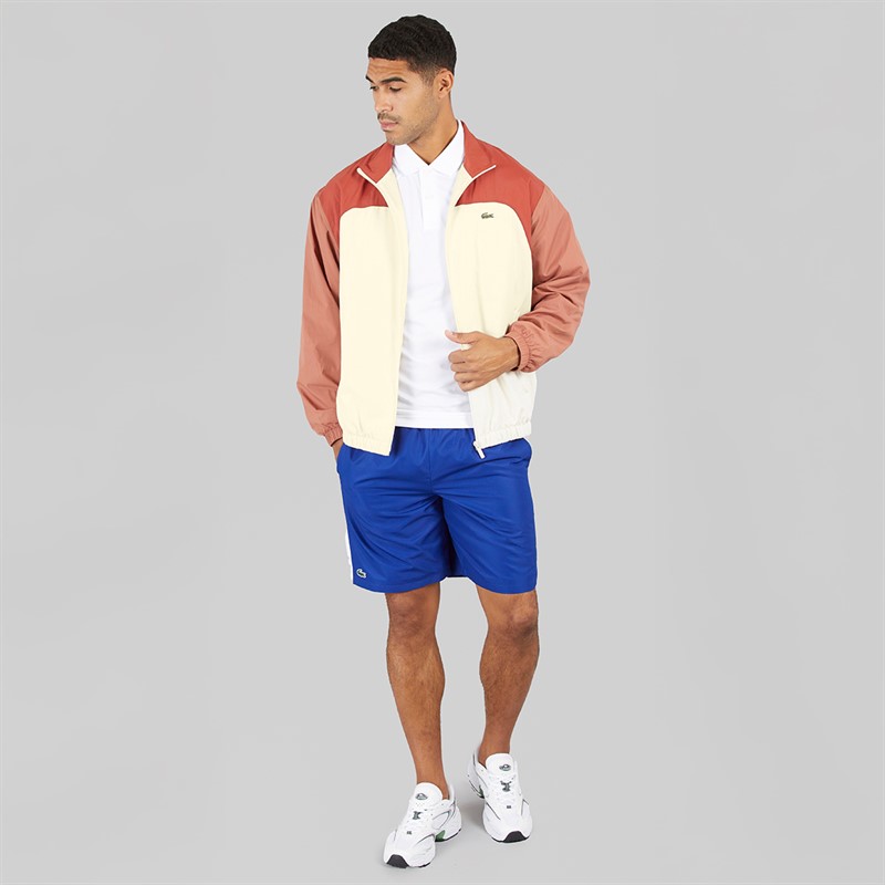 Lacoste Mens Colour Block Jacket Lapland/Iberis Track
