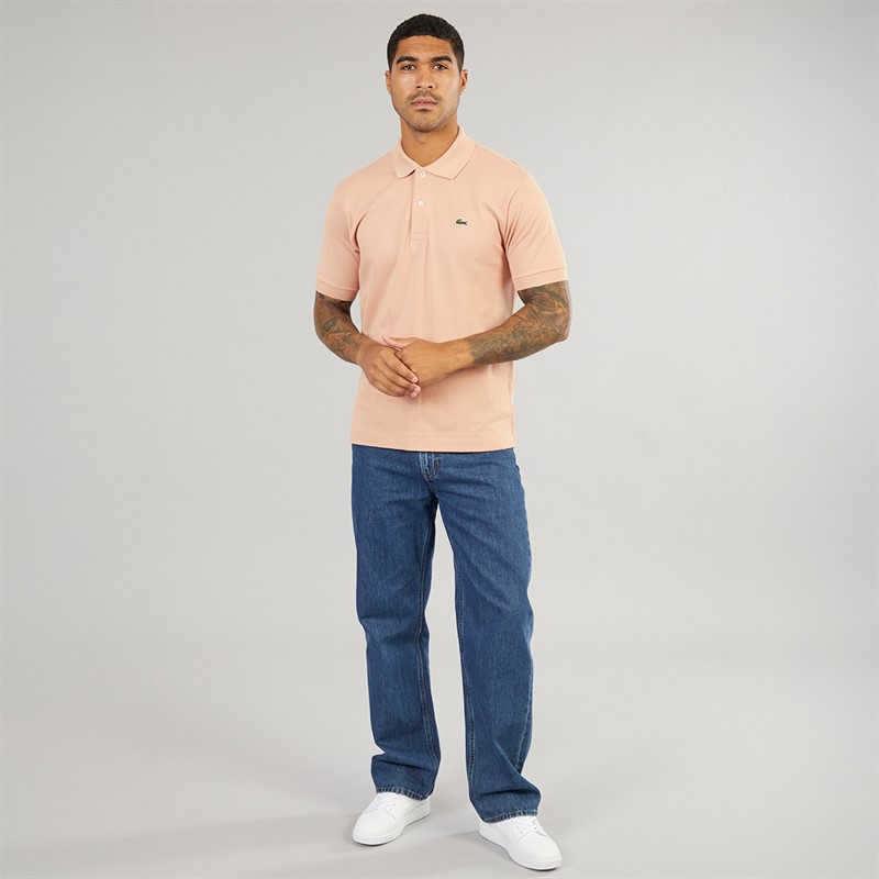 Lacoste Mens Polo Shirt Latte