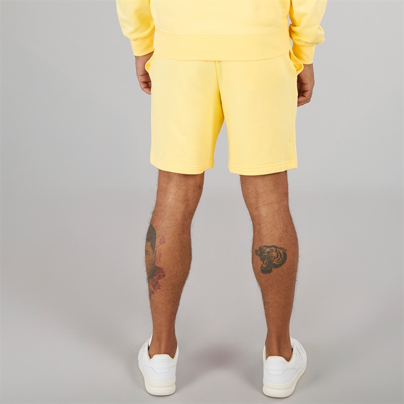 Lacoste Mens Fleece Shorts Yellow