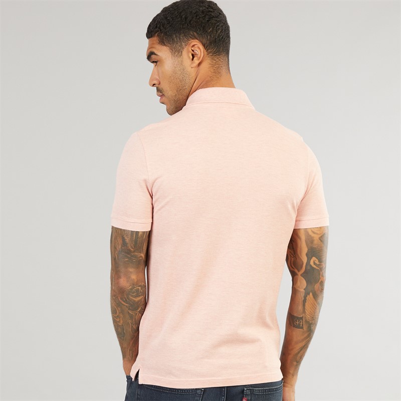 Lacoste Mens Polo Shirt Strawberry Chine