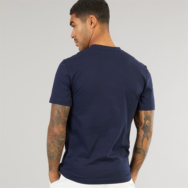 Lacoste Mens Logo T-Shirt Navy Blue