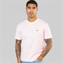Lacoste Mens T-Shirt White/Flamingo