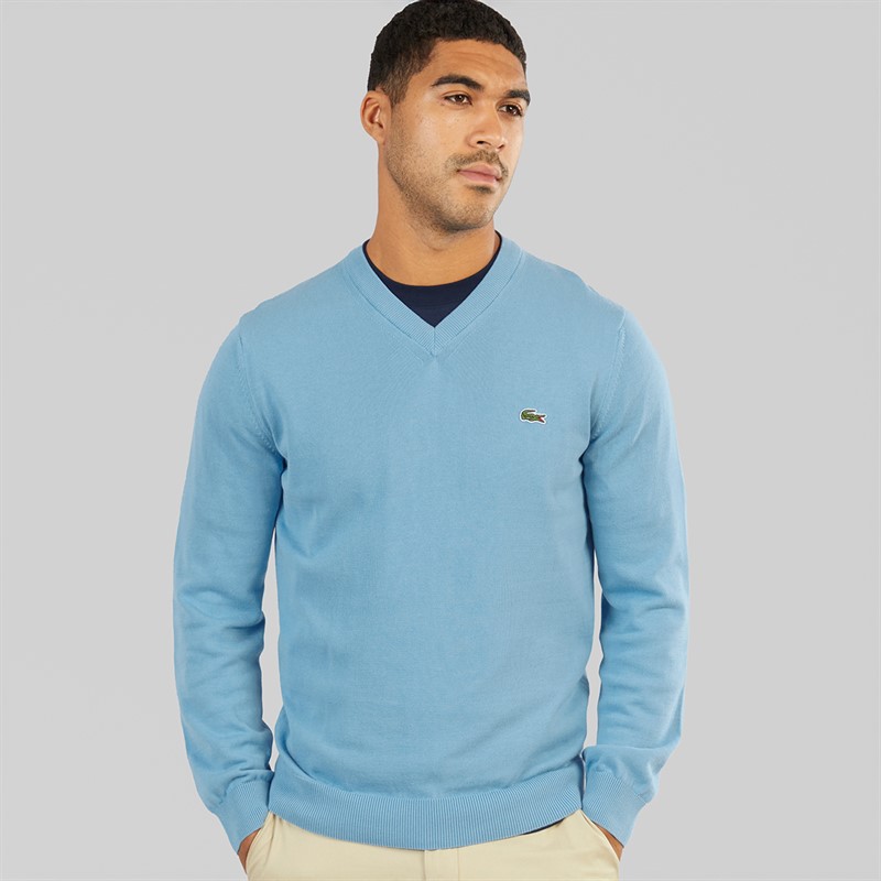 Lacoste Mens V-Neck Jumper Overview - Size S