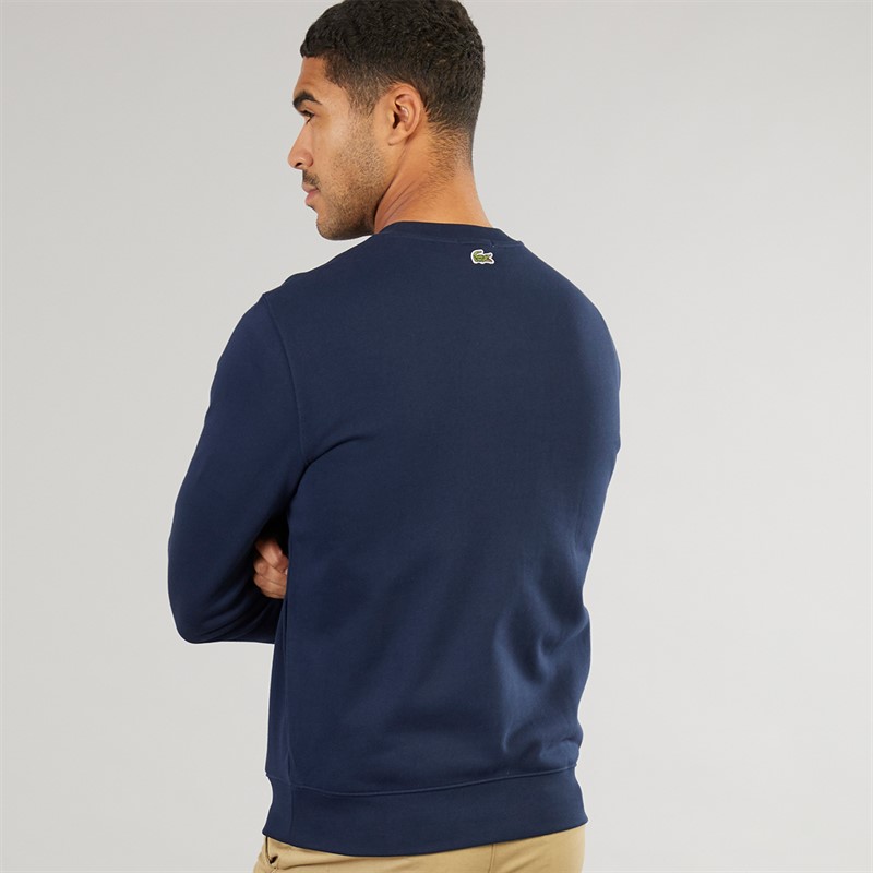 Lacoste Mens Sweatshirt Navy Blue