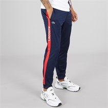 Lacoste Mens Logo Joggers Navy Blue/Grenadine