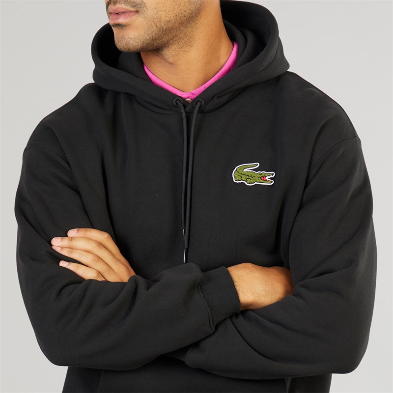 Lacoste Mens Hoodie Black