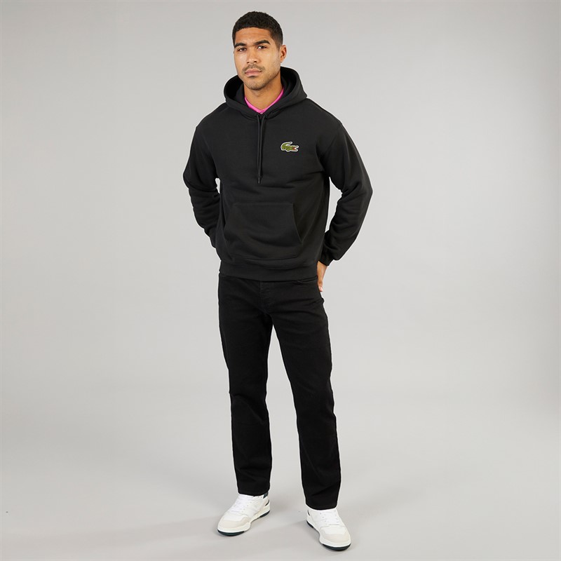 Lacoste Mens Hoodie Black