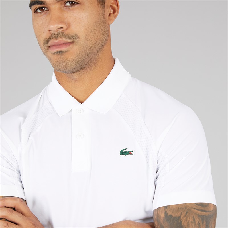 Lacoste Mens Polo Shirt White