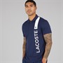 Lacoste Mens Polo Shirt Navy Blue/Navy Blue White