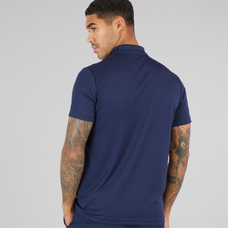 Lacoste Mens Polo Shirt Navy Blue/Navy Blue White