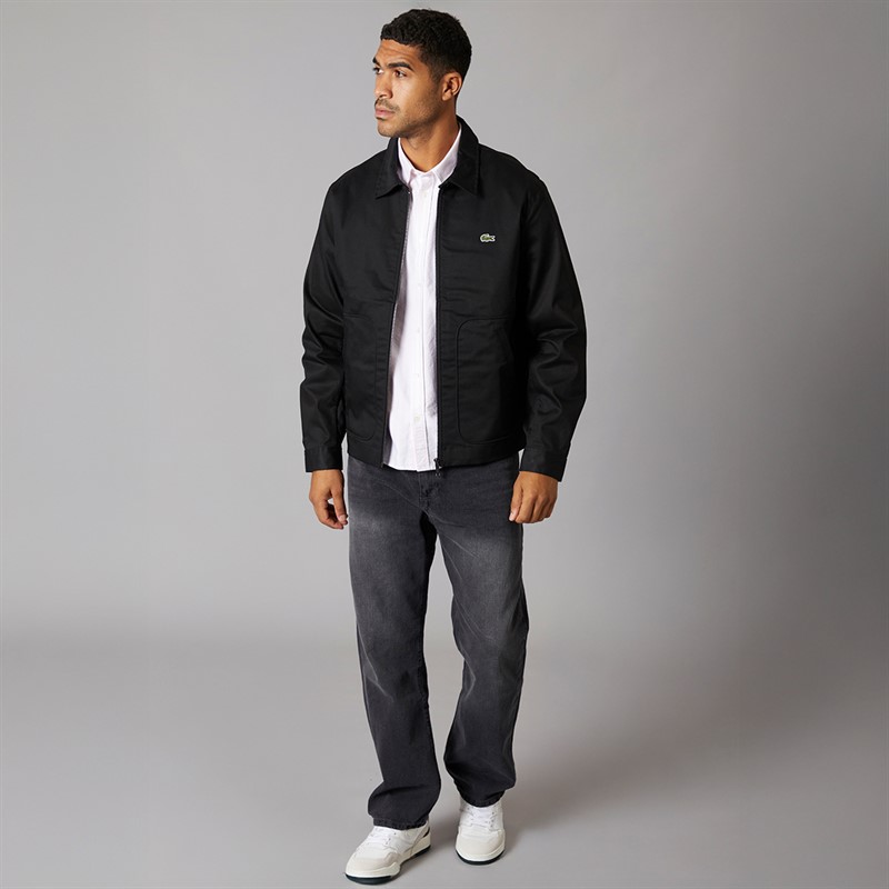 Lacoste Mens Jacket Black
