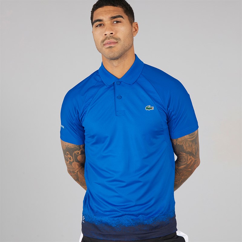 Lacoste Mens Polo Shirt Gipsy Blue/Navy Blue
