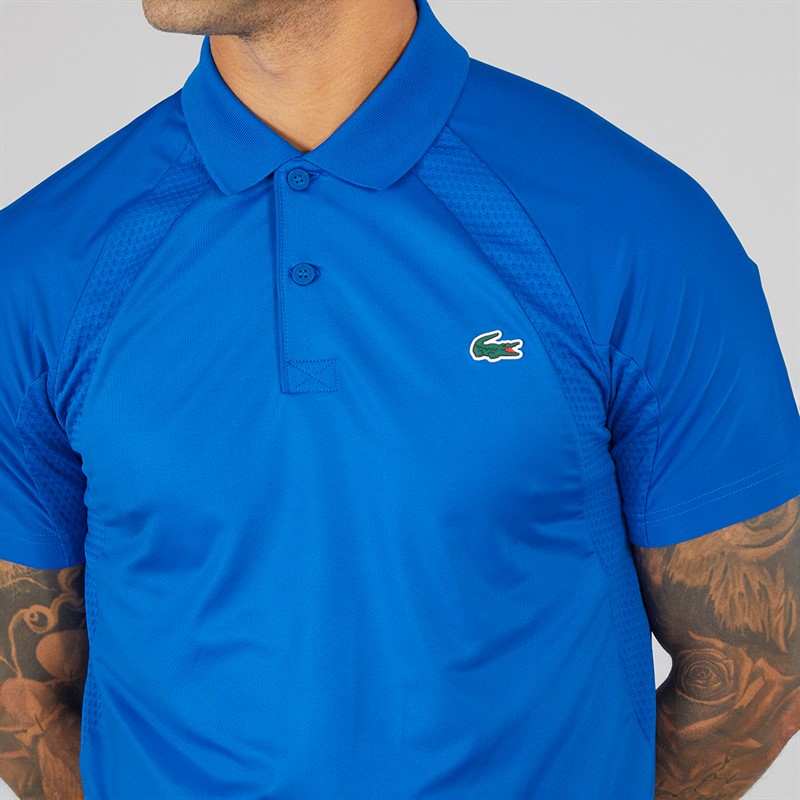 Lacoste Mens Polo Shirt Gipsy Blue/Navy Blue