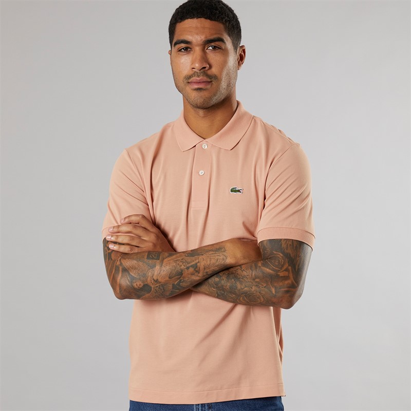 Lacoste Mens Polo Shirt Latte