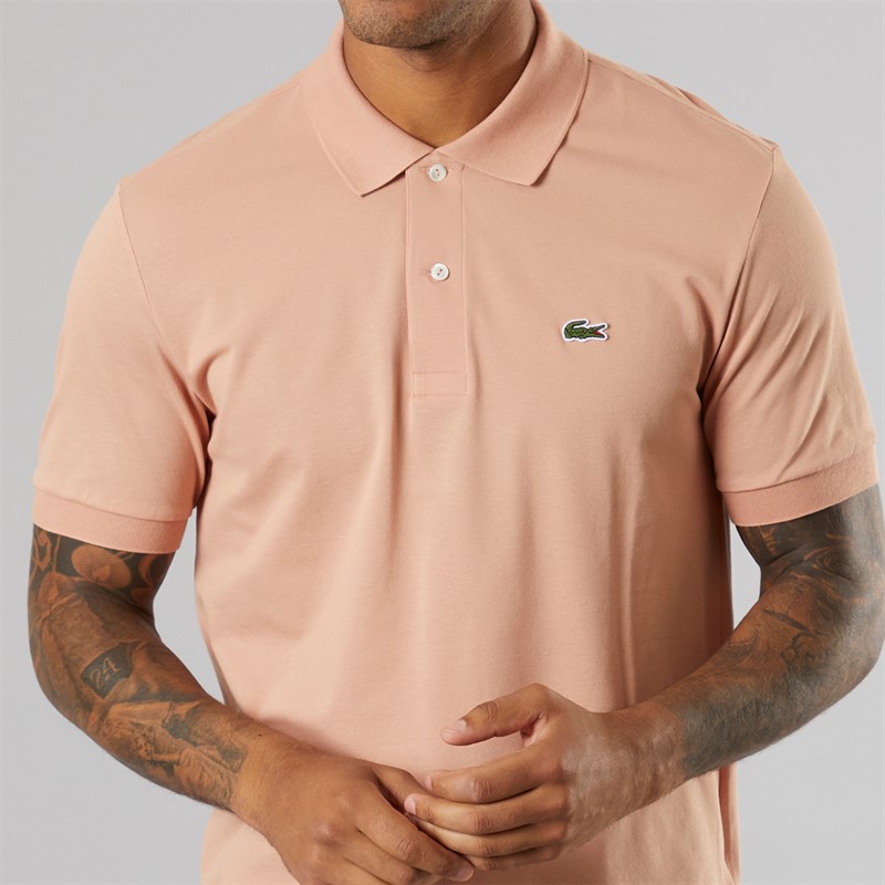 Lacoste Mens Polo Shirt Latte